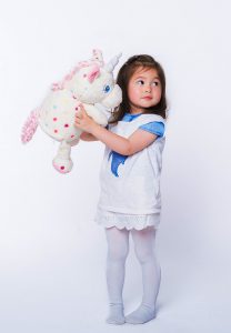 Personalised Unicorn Teddy Bear