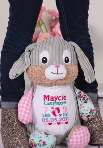 Personalised Bunny Teddy Bear