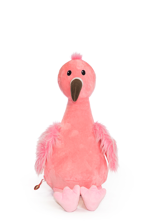 Personalised Flamingo Teddy Bear