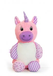 Personalised Unicorn Teddy Bear