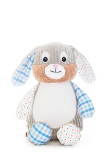 Blue Bunny Baby Sensory Teddy Crinkle Ears