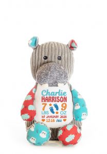 Personalised Soft Sensory Toy Teddy