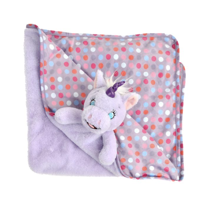 Lavender Unicorn Blanket - Large - Image 2