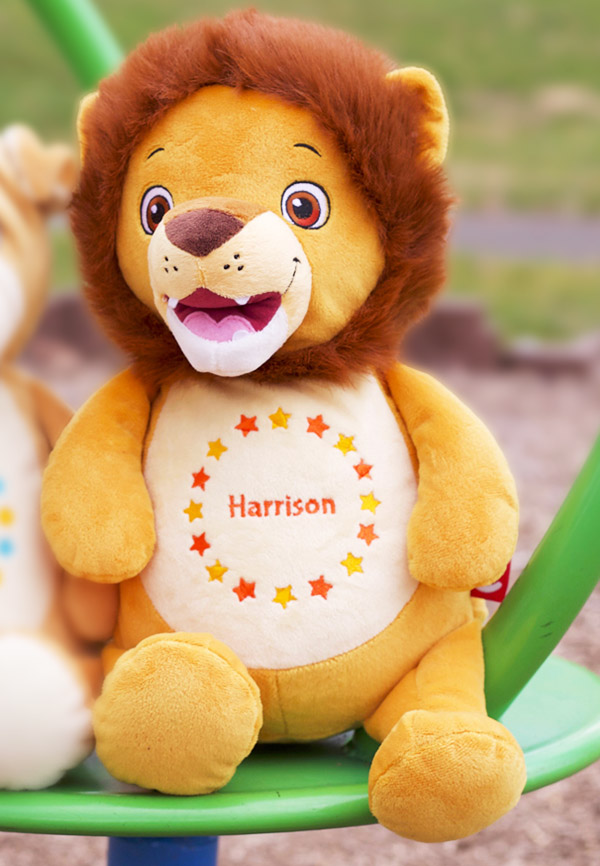 Personalised deals lion teddy