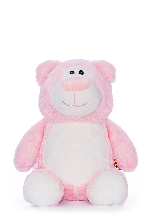 Personalised Pink Bear Teddy