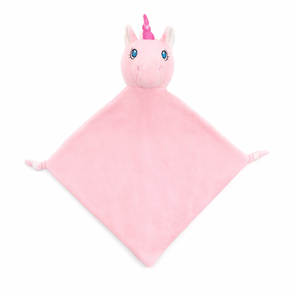 Rosa Einhorn Schnuffeldecke
