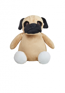 Personalised Pug Teddy Bear