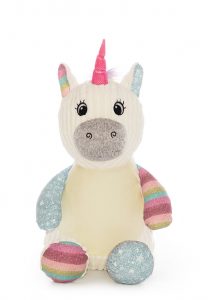 Personalised Unicorn Teddy Bear