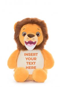 Lion Teddy Personalised Baby Sensory Toy